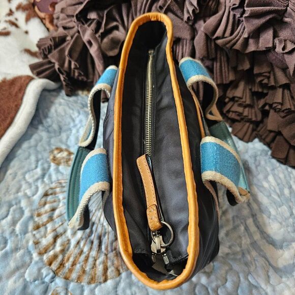 2004 Vintage Coach Y2K Mini Hampton Tote Satchel Purse Bag - Picture 4 of 8